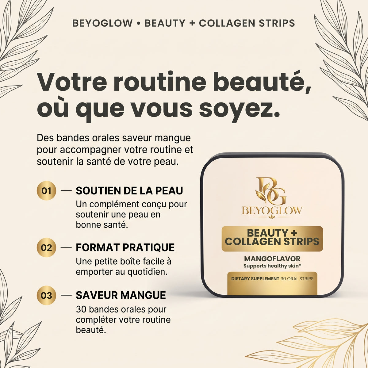 BEAUTY+COLLAGEN STRIPS
